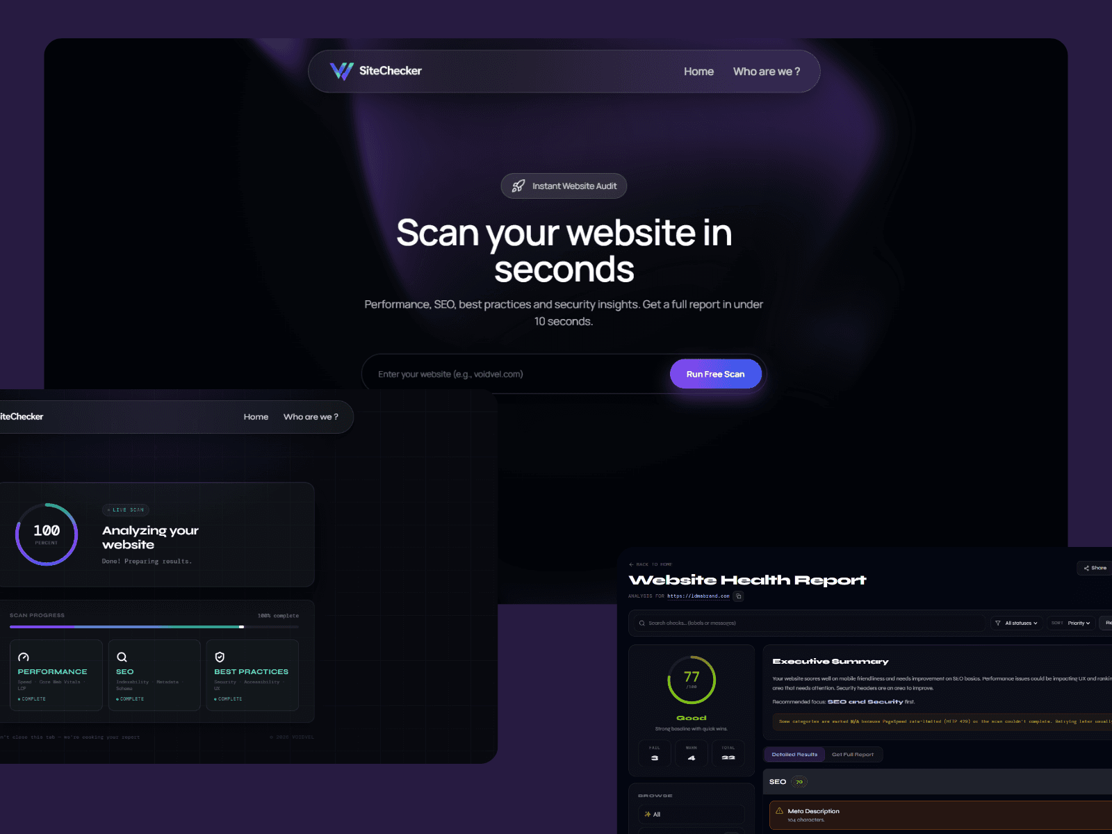 Site Checker website
